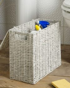 Slimline Woven Storage Basket