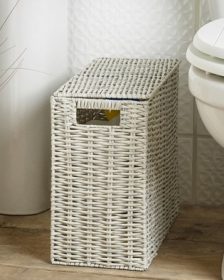 Slimline Woven Storage Basket